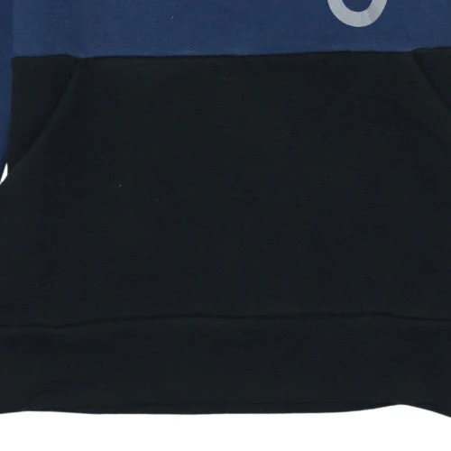 Adidas Mens Blue Pullover Sweatshirt Size M Logo Crew Neck Fleece - Image 6