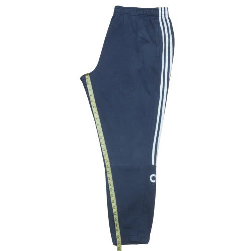 adidas Men's Blue Regular Fit Tapered Sweatpants M - Image 2