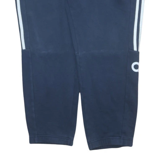 adidas Men's Blue Regular Fit Tapered Sweatpants M - Image 8