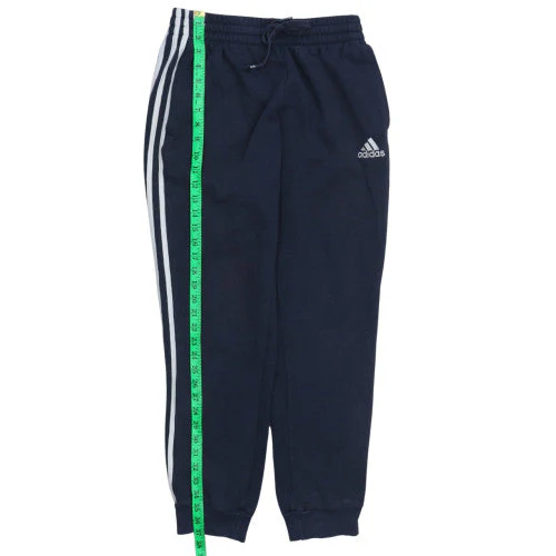 Adidas Men's Blue Regular Fit Tapered Sweatpants M - Image 3