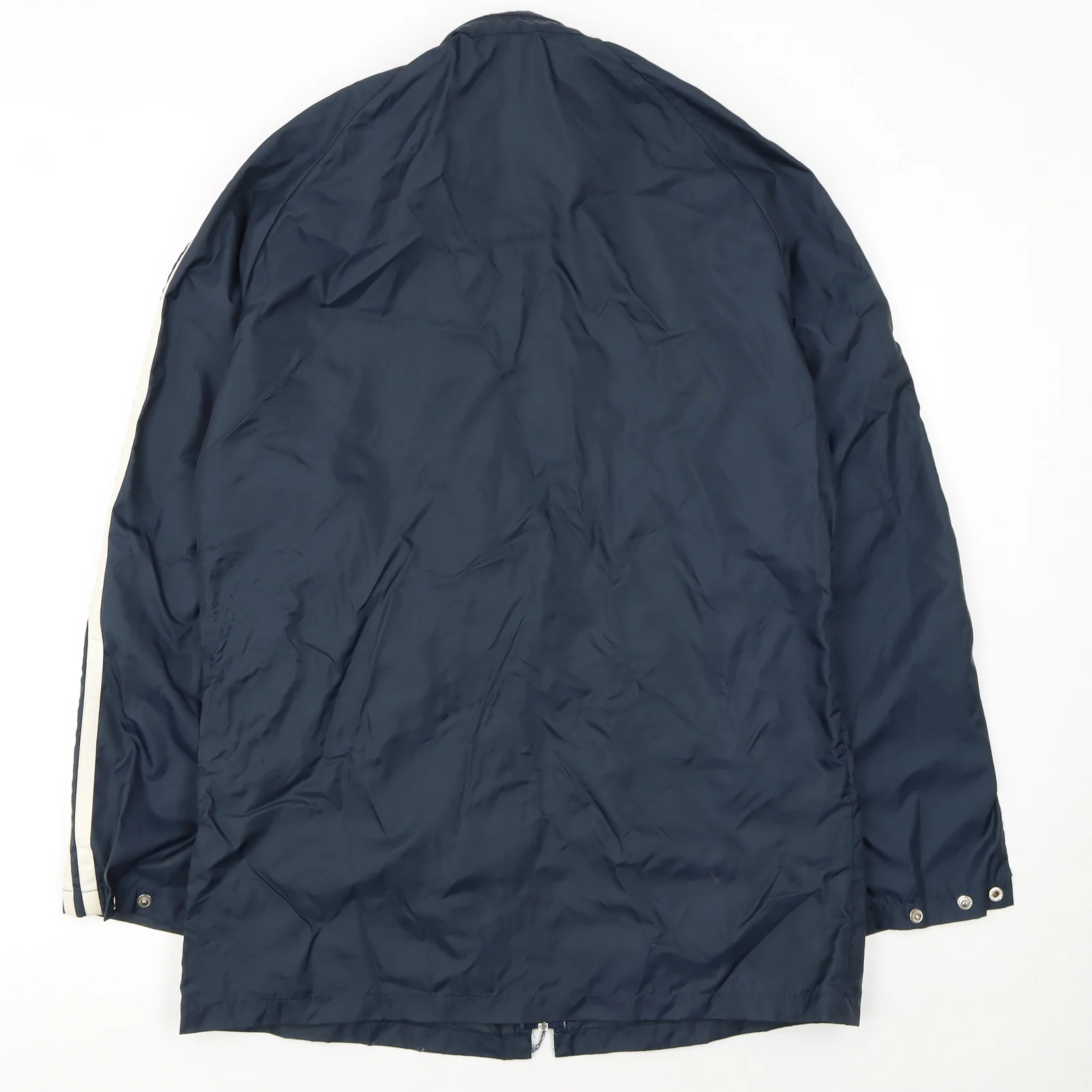 Adidas Men's Blue XS Retro Track Jacket Polyamide Full Zip Windproof - Image 3