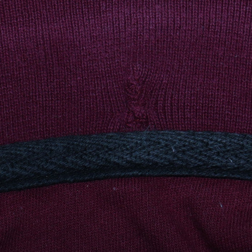 Adidas Men's Burgundy Cotton Short Sleeve Polo Shirt Size S - Image 7