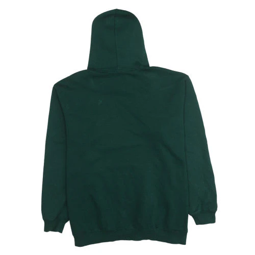 Adidas Men's Green 2XL Pullover Hoodie with Logo and Pockets - Image 4