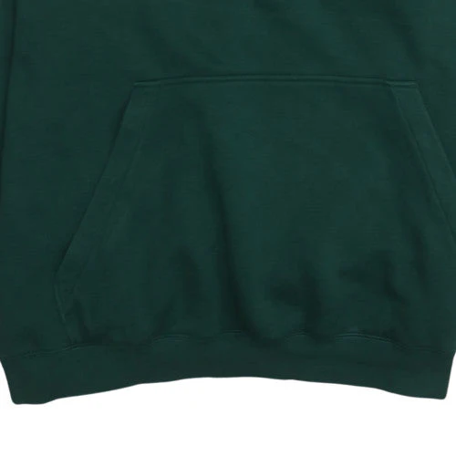 Adidas Men's Green 2XL Pullover Hoodie with Logo and Pockets - Image 8