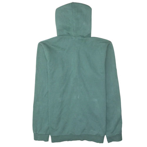Adidas Mens Green Full Zip Hoodie Size M Regular Fit Sportswear - Image 4