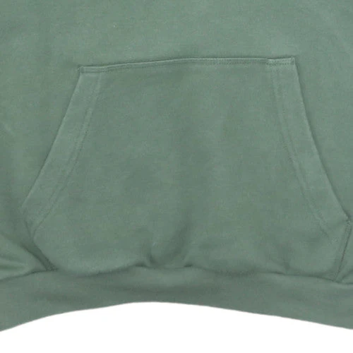 Adidas Men's Green Pullover Hoodie Small Logo Fleece Sweatshirt - Image 7