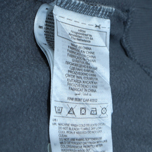 adidas Men's Grey Crew Neck Pullover Sweatshirt M Sports Style - Image 6