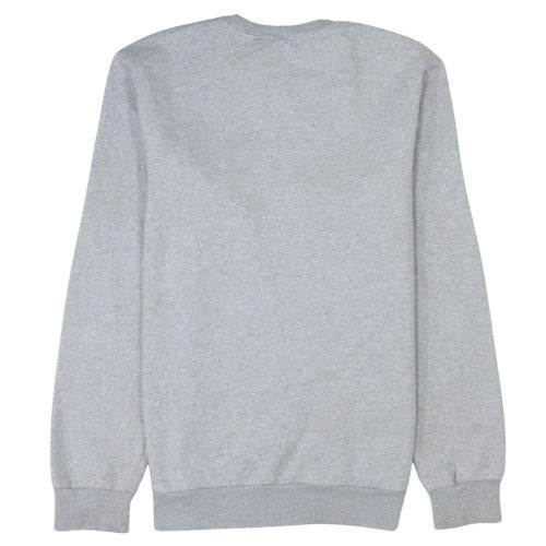Adidas Men's Grey Crew Neck Pullover Sweatshirt Size M - Image 4