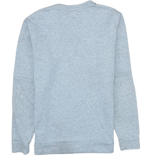 Adidas Mens Grey Crew Neck Pullover Sweatshirt Size M Regular Fit - Image 4