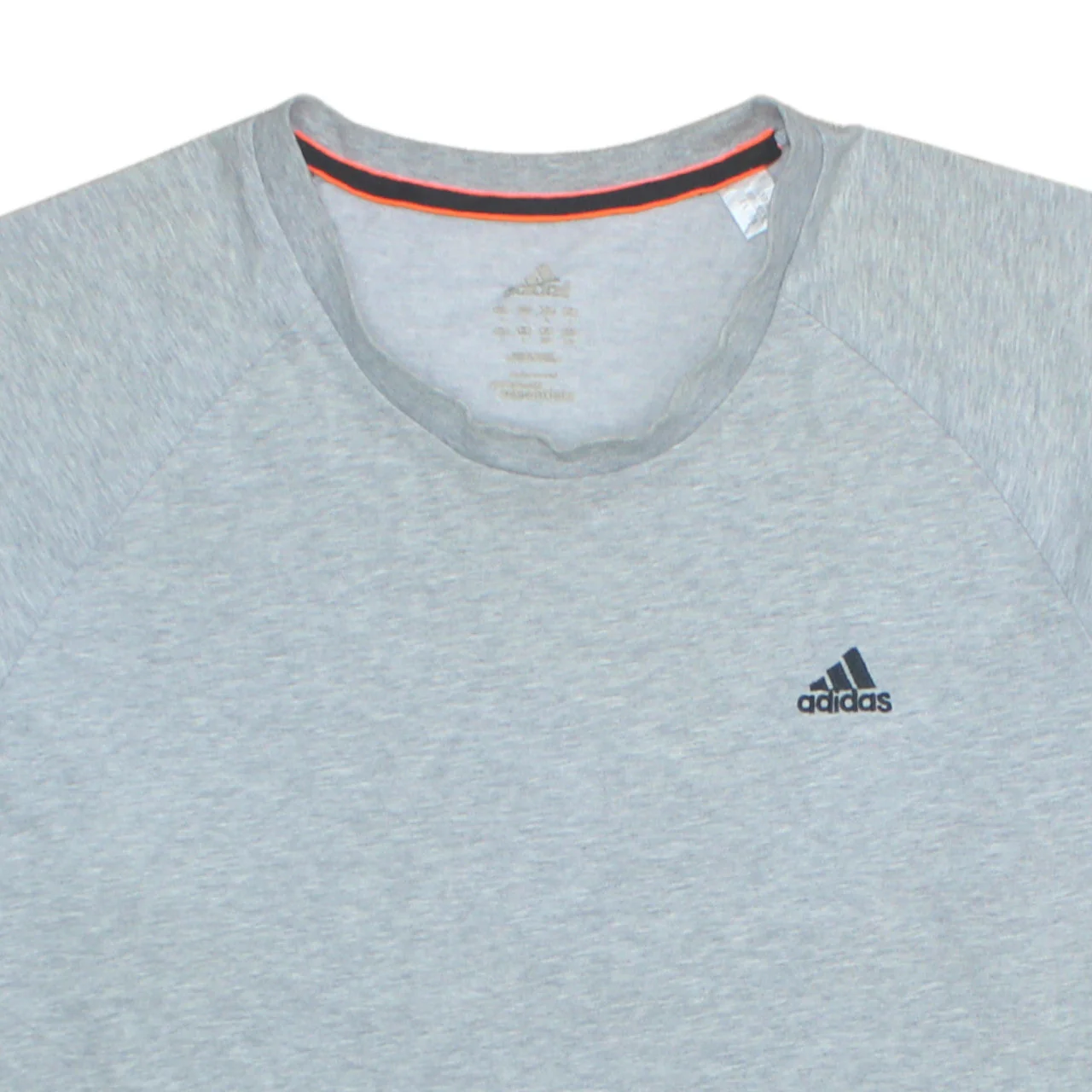 Adidas Men's Grey Crew Neck Short Sleeve Sports T-Shirt Medium - Image 7