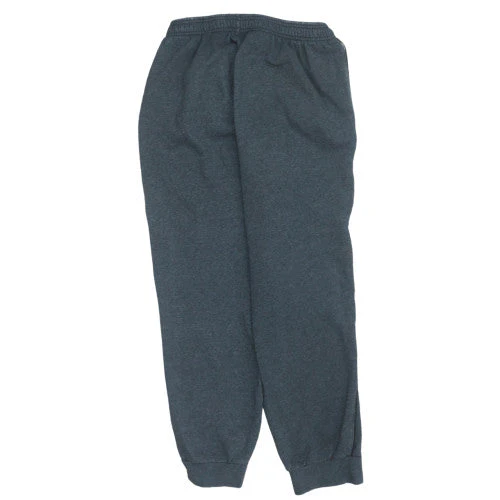Adidas Mens Grey Fleece Jogger Trousers M Regular Fit Sportswear - Image 4