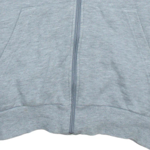 Adidas Men's Grey Full Zip Hoodie L Sports Essentials - Image 7