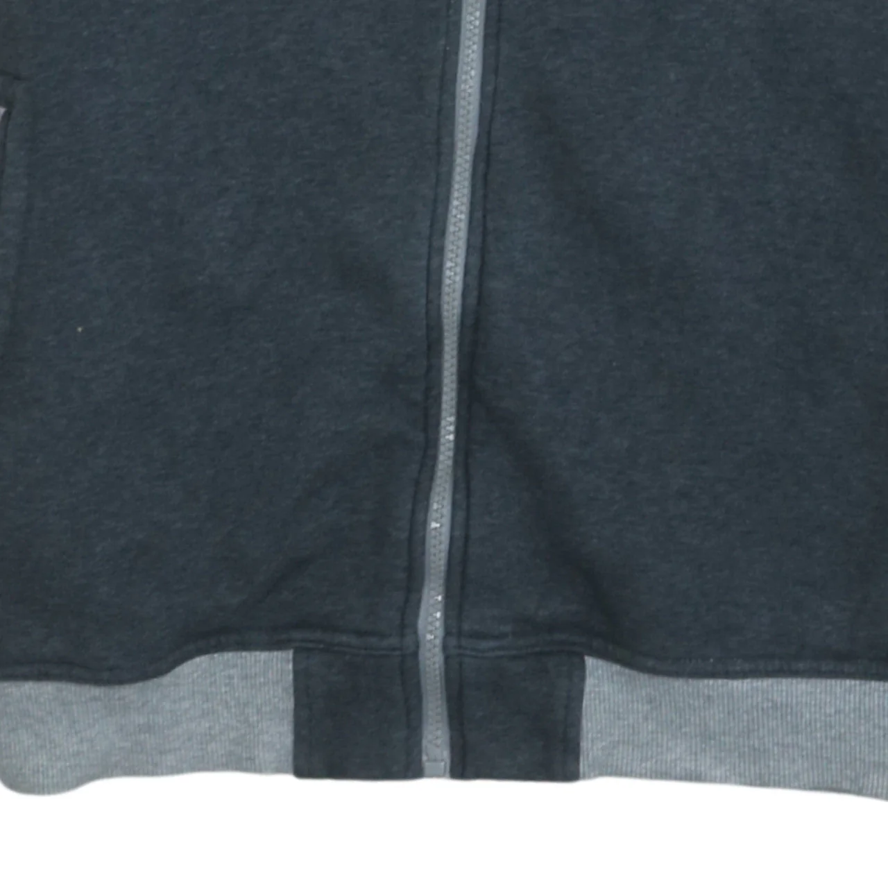 Adidas Men's Grey Full Zip Hoodie Size M Regular Fit - Image 7