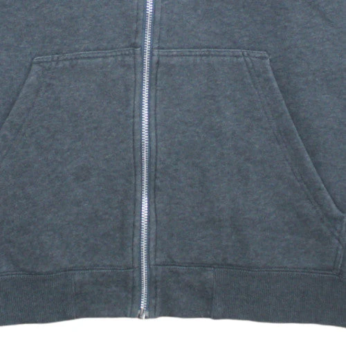 Adidas Mens Grey Full Zip Hoodie Size M Sports Casual - Image 7