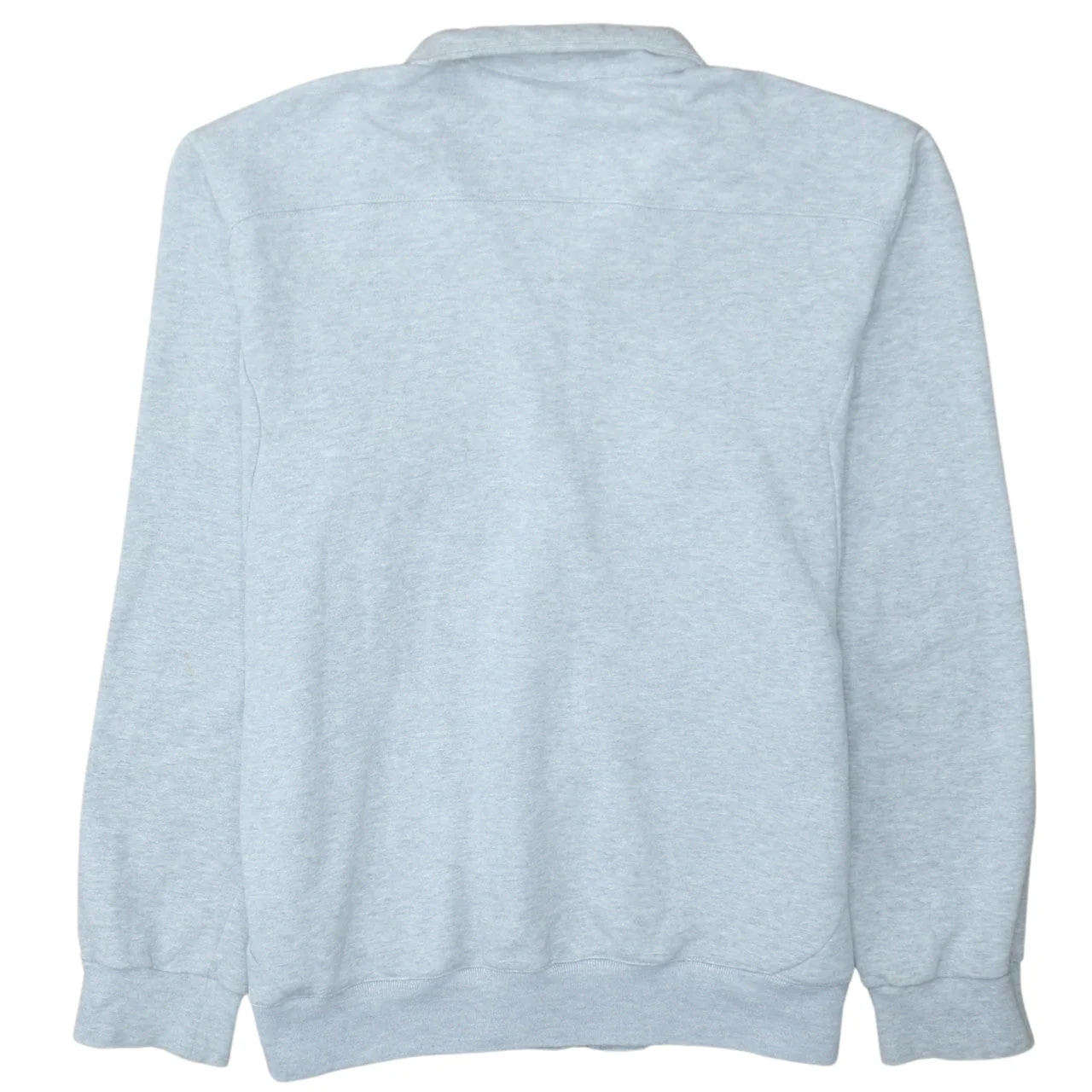 Adidas Men's Grey Full Zip Sweatshirt M Sports Embroidered Logo - Image 4