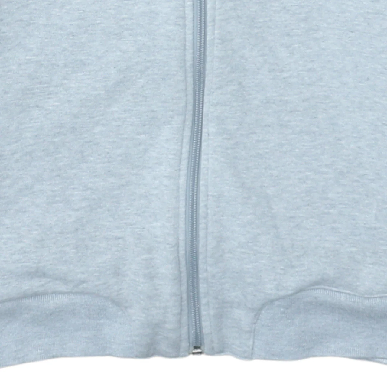 Adidas Men's Grey Full Zip Sweatshirt M Sports Embroidered Logo - Image 7