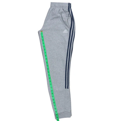 Adidas Men's Grey Jogger Trousers Small Regular Fit - Image 3