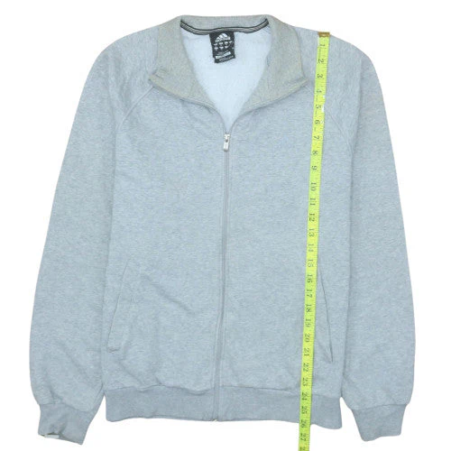 Adidas Mens Grey M Clima365 Essentials Track Jacket - Image 2