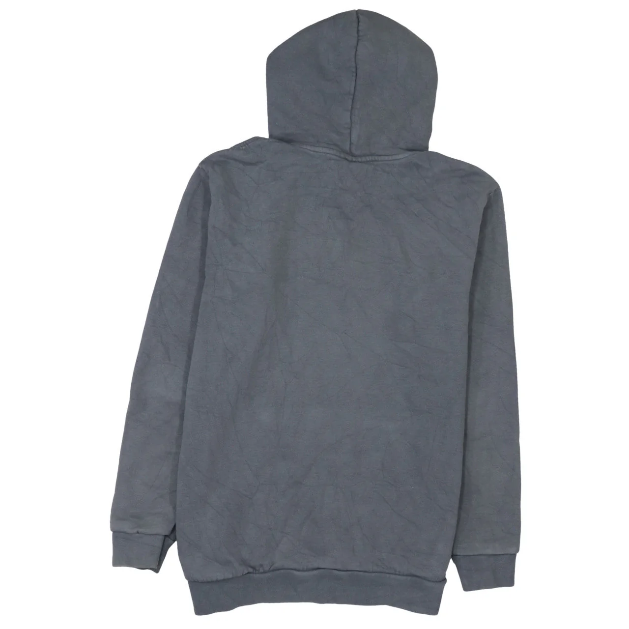 Adidas Mens Grey Pullover Hoodie L Fleece Primegreen Sportswear - Image 4