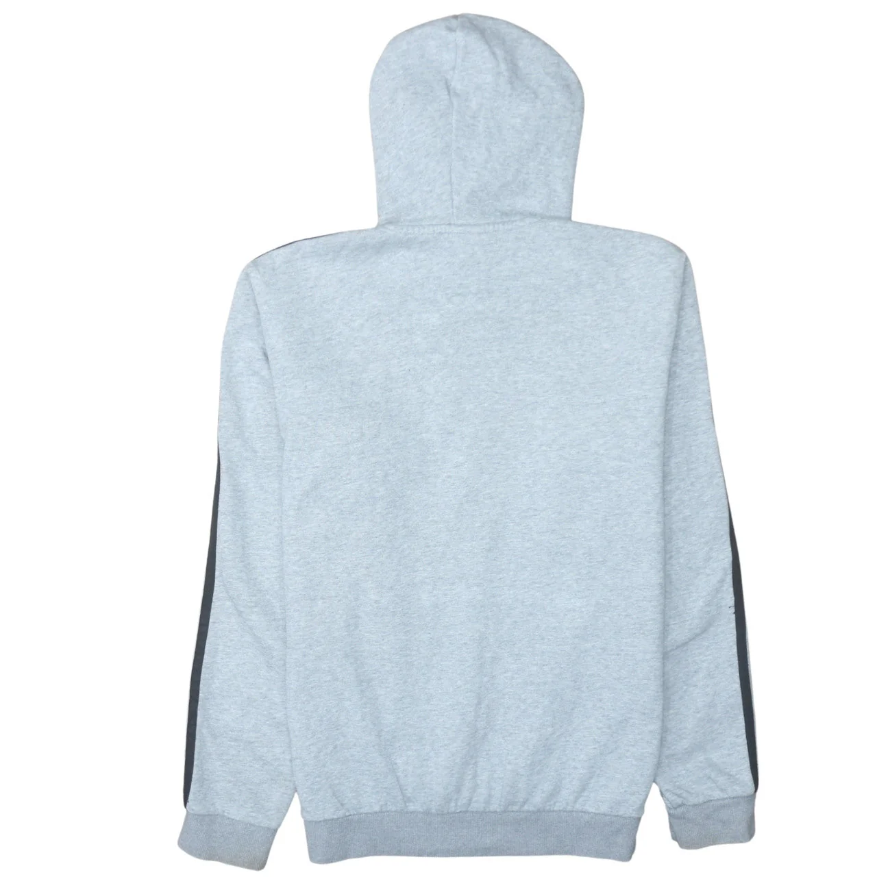 Adidas Men's Grey Pullover Hoodie Medium Regular Fit Sportswear - Image 4