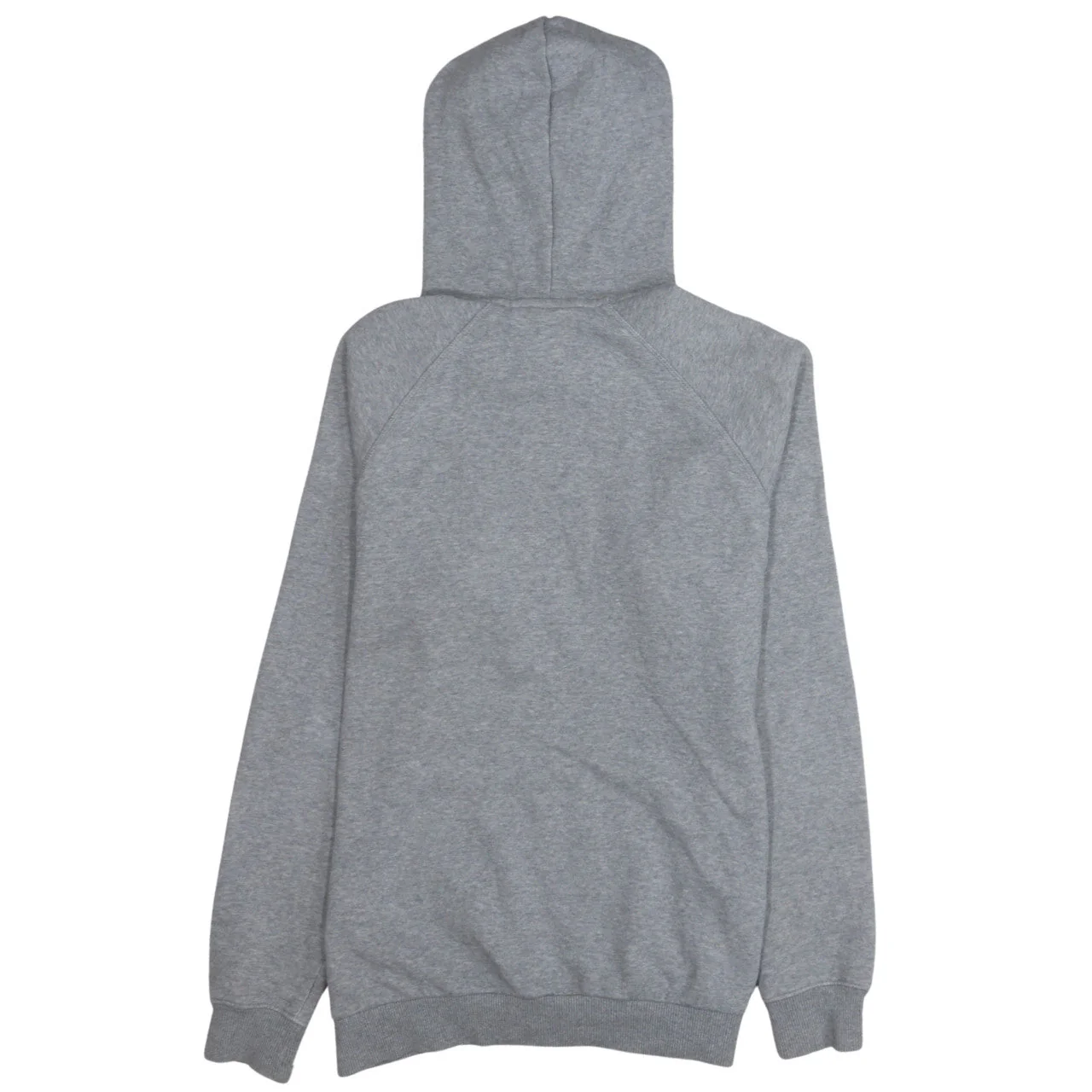 Adidas Mens Grey Pullover Hoodie Small Regular Fit Logo Fleece - Image 4