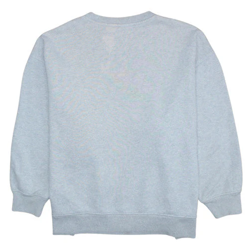 Adidas Men's Grey Pullover Sweatshirt L Crew Neck Fleece Logo - Image 4