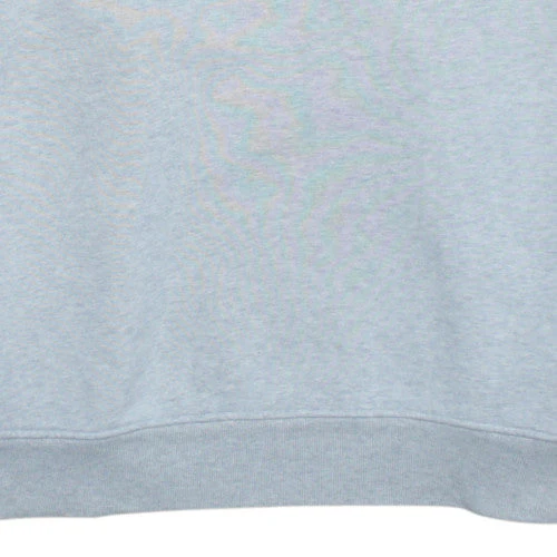 Adidas Men's Grey Pullover Sweatshirt L Crew Neck Fleece Logo - Image 8