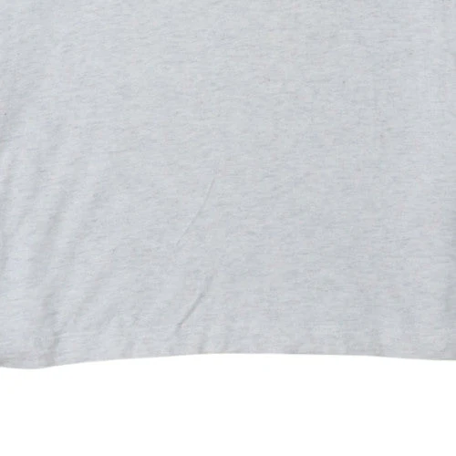 Adidas Men's Grey Small Crew Neck Short Sleeve T-Shirt - Image 7