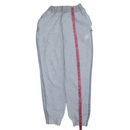 Adidas Mens Grey Tracksuit Jogger Sweatpants M Regular Fit - Image 2