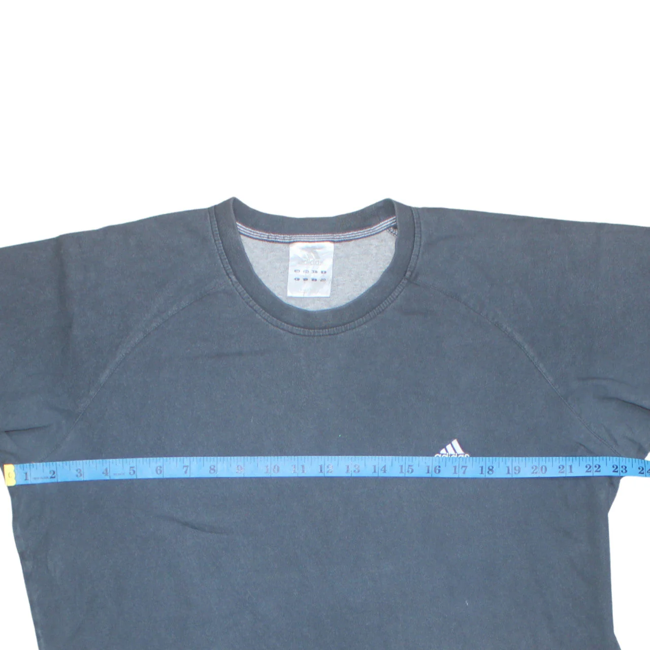 Adidas Men's Grey XL Crew Neck Short Sleeve Cotton T-Shirt - Image 2