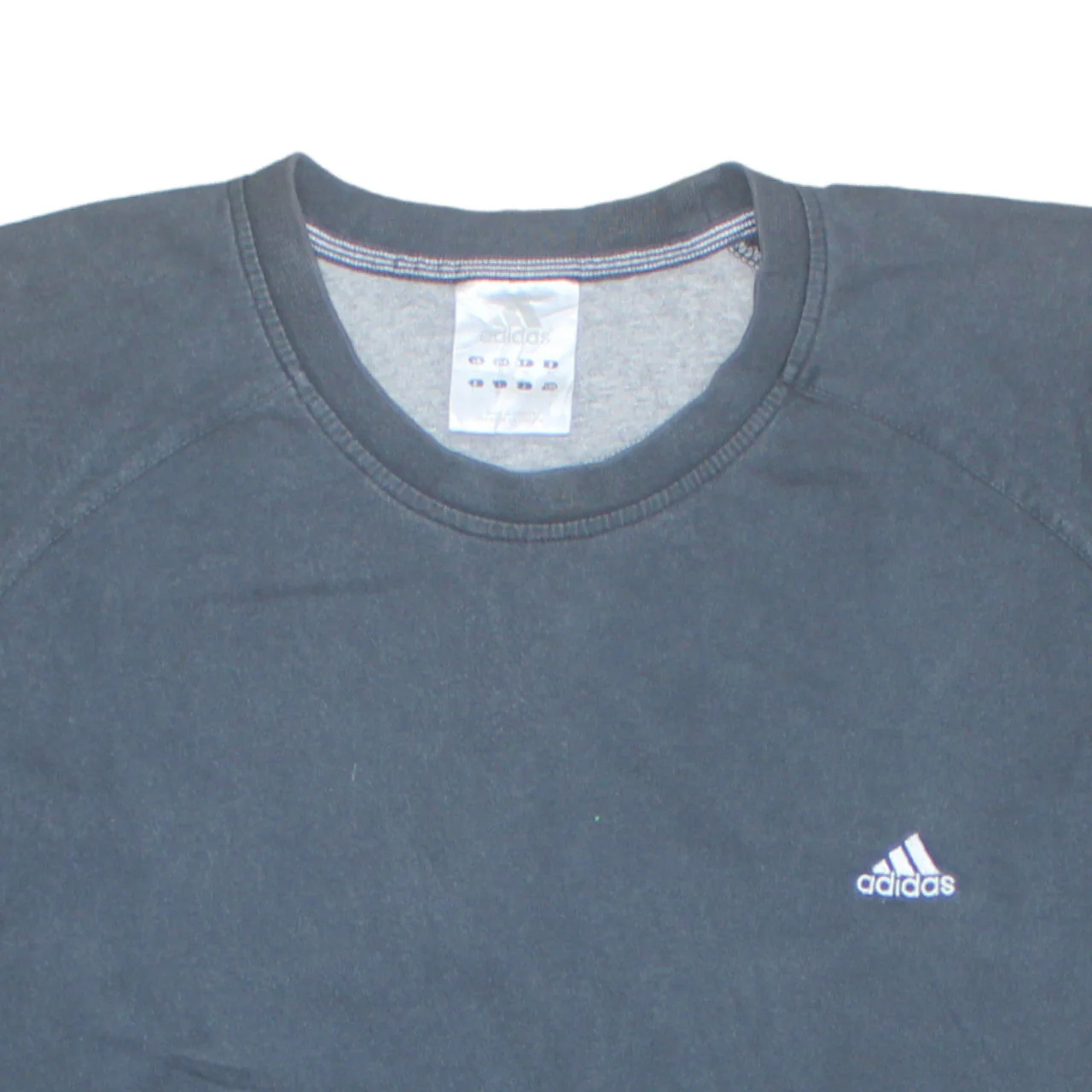 Adidas Men's Grey XL Crew Neck Short Sleeve Cotton T-Shirt - Image 7