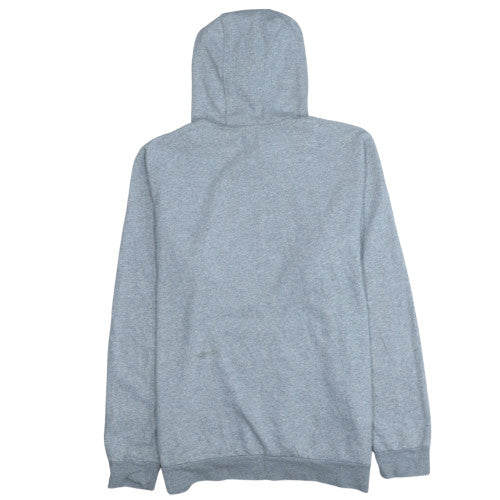 Adidas Men's Grey XL Pullover Hoodie with Logo Graphic Print - Image 4