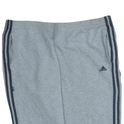 Adidas Men's Grey XL Sweatpants Jersey Straight Leg Trousers - Image 7