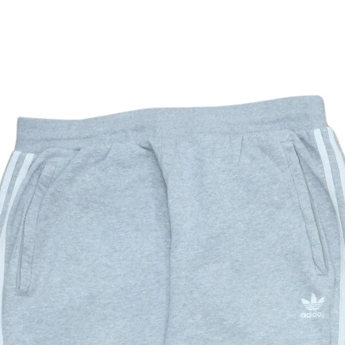 Adidas Mens Grey XL Tapered Sweatpants with Stripe Detailing - Image 7