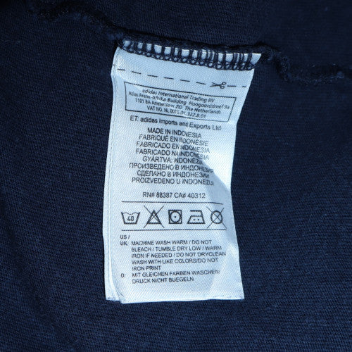 Adidas Men's Navy Blue Crew Neck Short Sleeve Graphic T-Shirt L - Image 6
