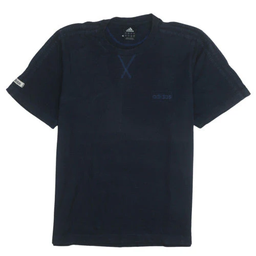 Adidas Men's Navy Blue Crew Neck Short Sleeve T-Shirt Size L