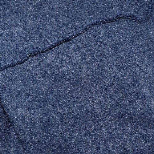 Adidas Mens Navy Blue Pullover Hoodie XL Fleece Cotton Blend - Image 8