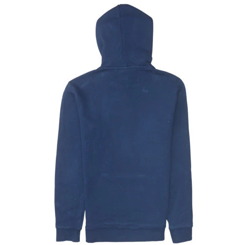 Adidas Men's Navy Blue Pullover Hoodie XS Cotton Blend - Image 4