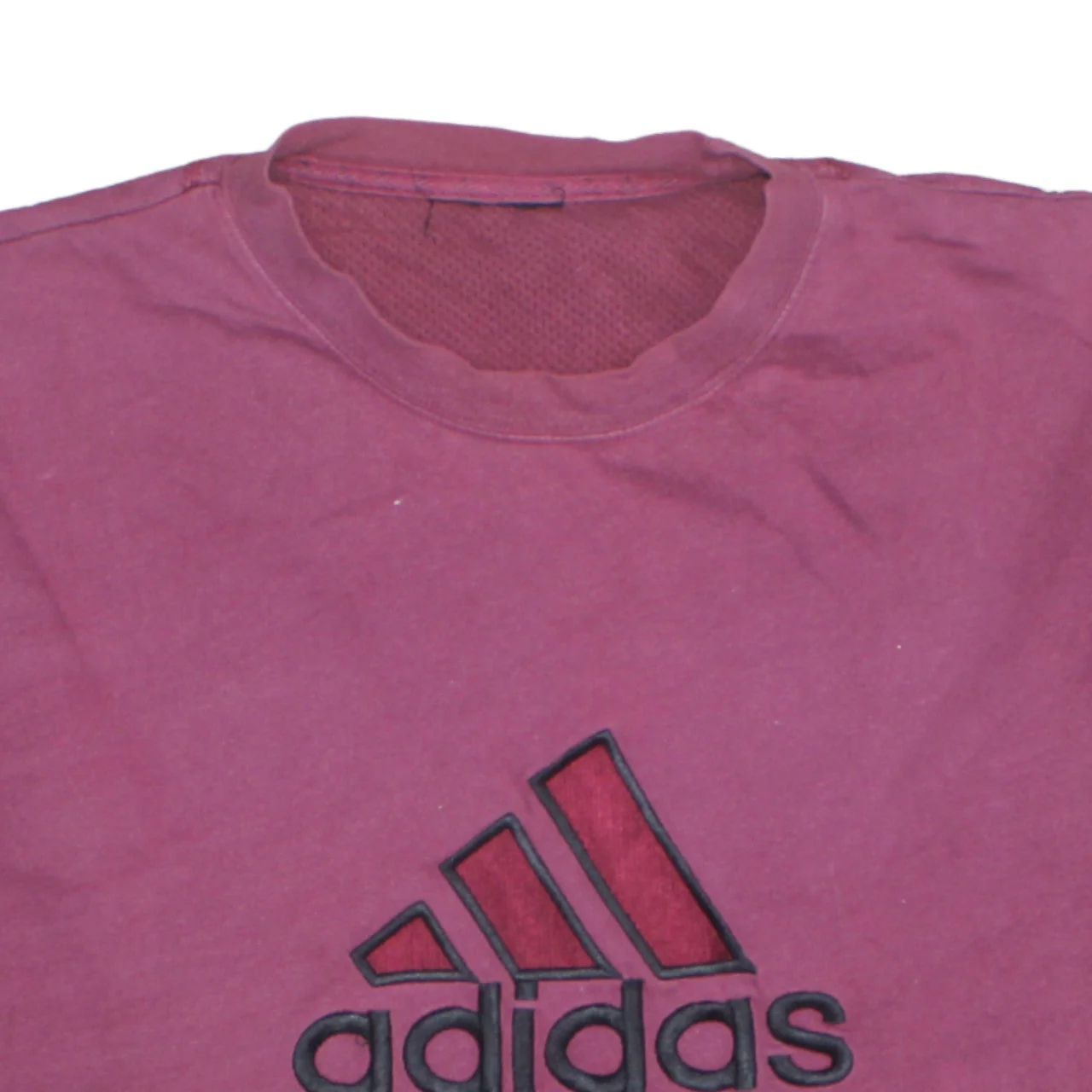 Adidas Men's Pink Crew Neck Cotton Sports T-Shirt Size L - Image 8