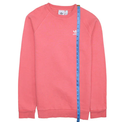 Adidas Men's Pink Crew Neck Long Sleeve Sweatshirt Size S - Image 3