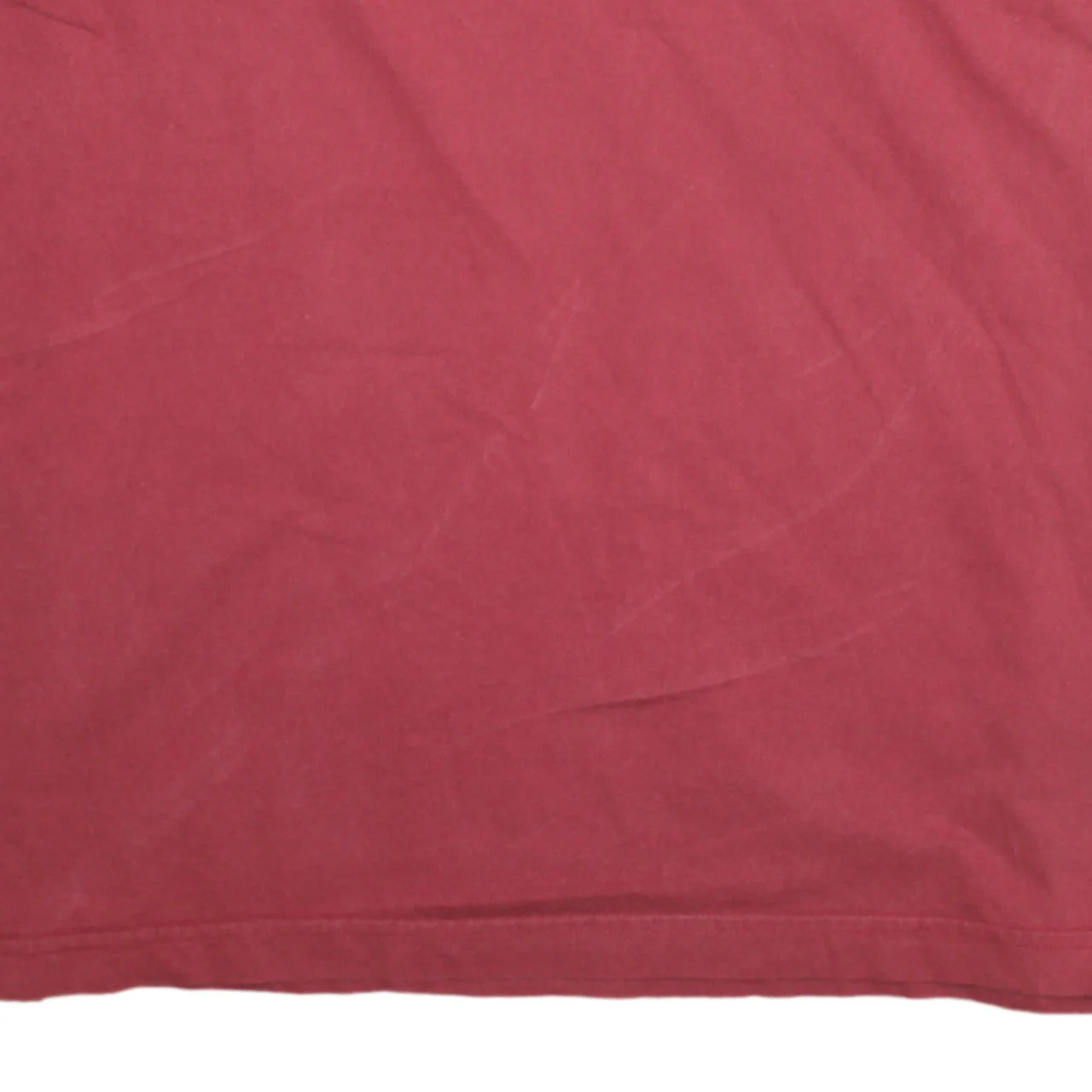 Adidas Men's Red Crew Neck Short Sleeve Cotton T-Shirt Size L - Image 8