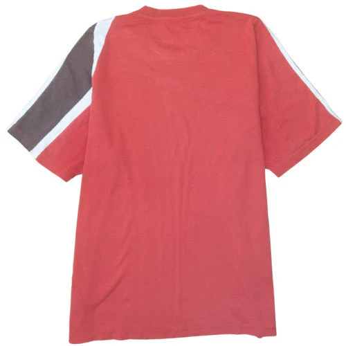 Adidas Men's Red Short Sleeve Crew Neck Graphic T-Shirt 2XL - Image 4