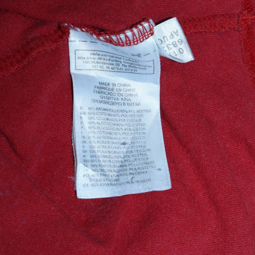 Adidas Men's Red Short Sleeve Crew Neck Graphic T-Shirt 2XL - Image 6