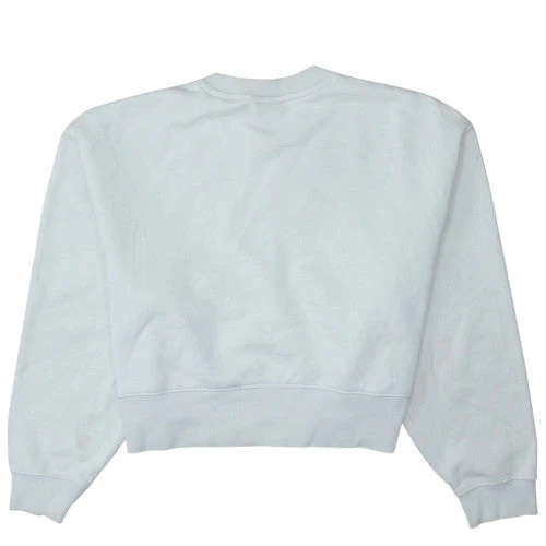 adidas Men's White Crew Neck Pullover Sweatshirt M - Image 4