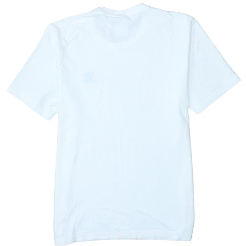 Adidas Men's White Crew Neck Short Sleeve Cotton T-Shirt M - Image 4