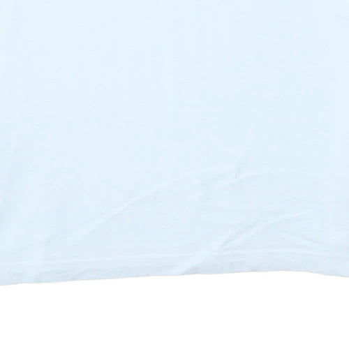 Adidas Men's White Crew Neck Short Sleeve Cotton T-Shirt M - Image 8