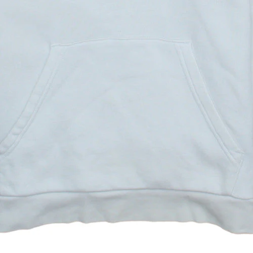 Adidas Men's White Pullover Hoodie S Regular Fit Sports Fleece - Image 7