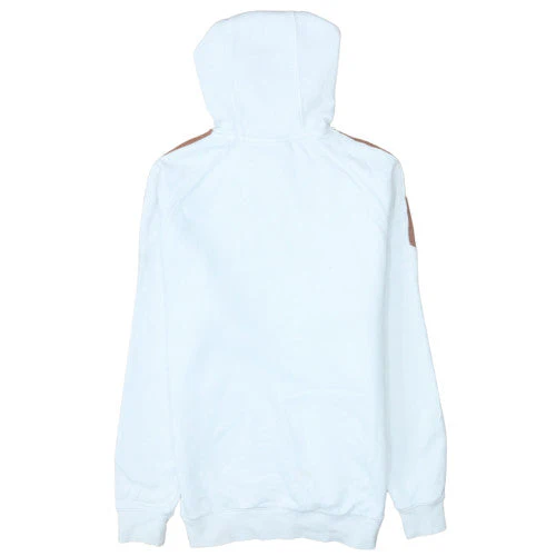 Adidas Men's White Pullover Hoodie XS Crew Neck Sportswear - Image 4
