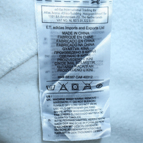 Adidas Men's White V-Neck ClimaWarm Pullover Sweatshirt Size M - Image 6