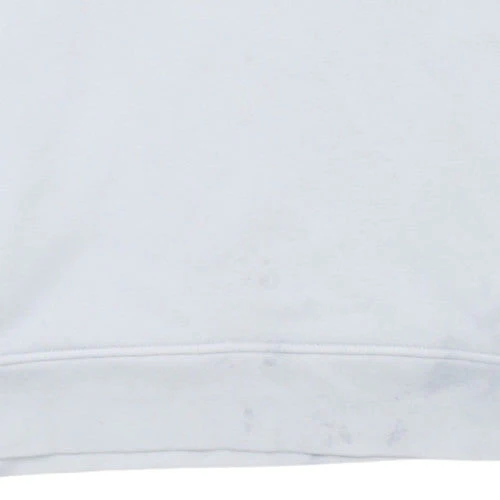 Adidas Mens White XS Crew Neck Sweatshirt with Logo Detail - Image 7